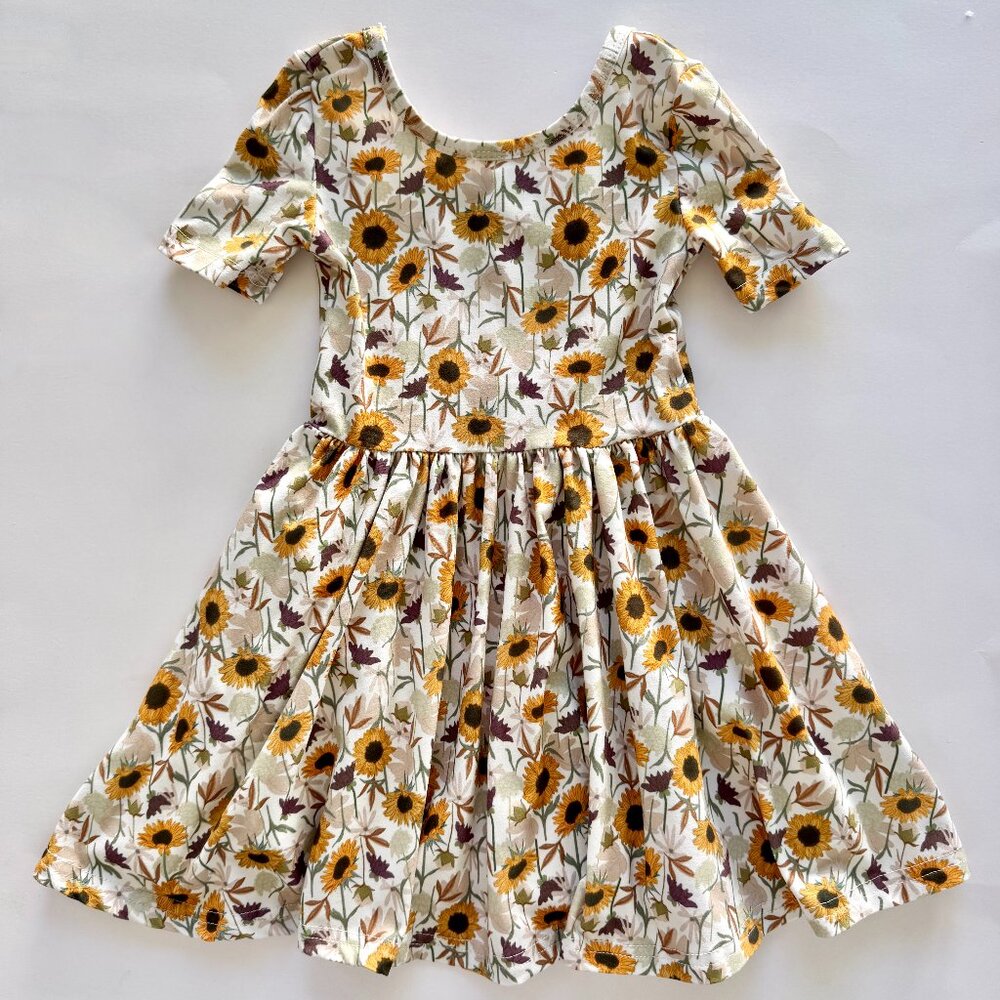 Girlhood Sunflower Twirl Dress Baby Girl 12-18M